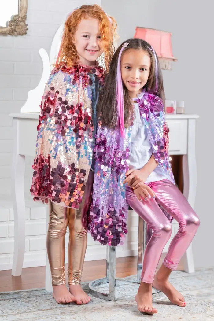 Capa de Lentejuelas Morado - Imagen 3