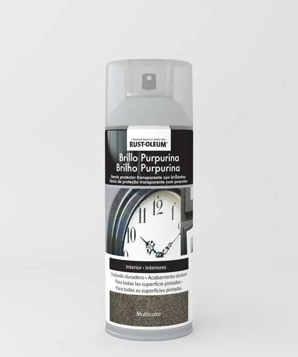 Pintura en spray Brillo Purpurina Rust-Oleum Xylazel