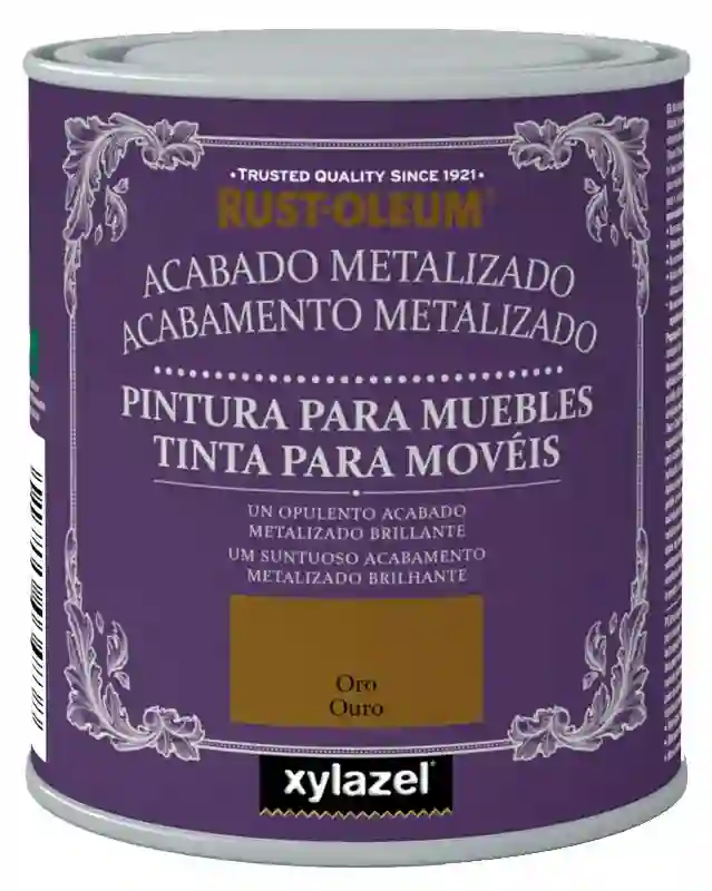 Pintura para Muebles Xylazel Acabado Metalizado