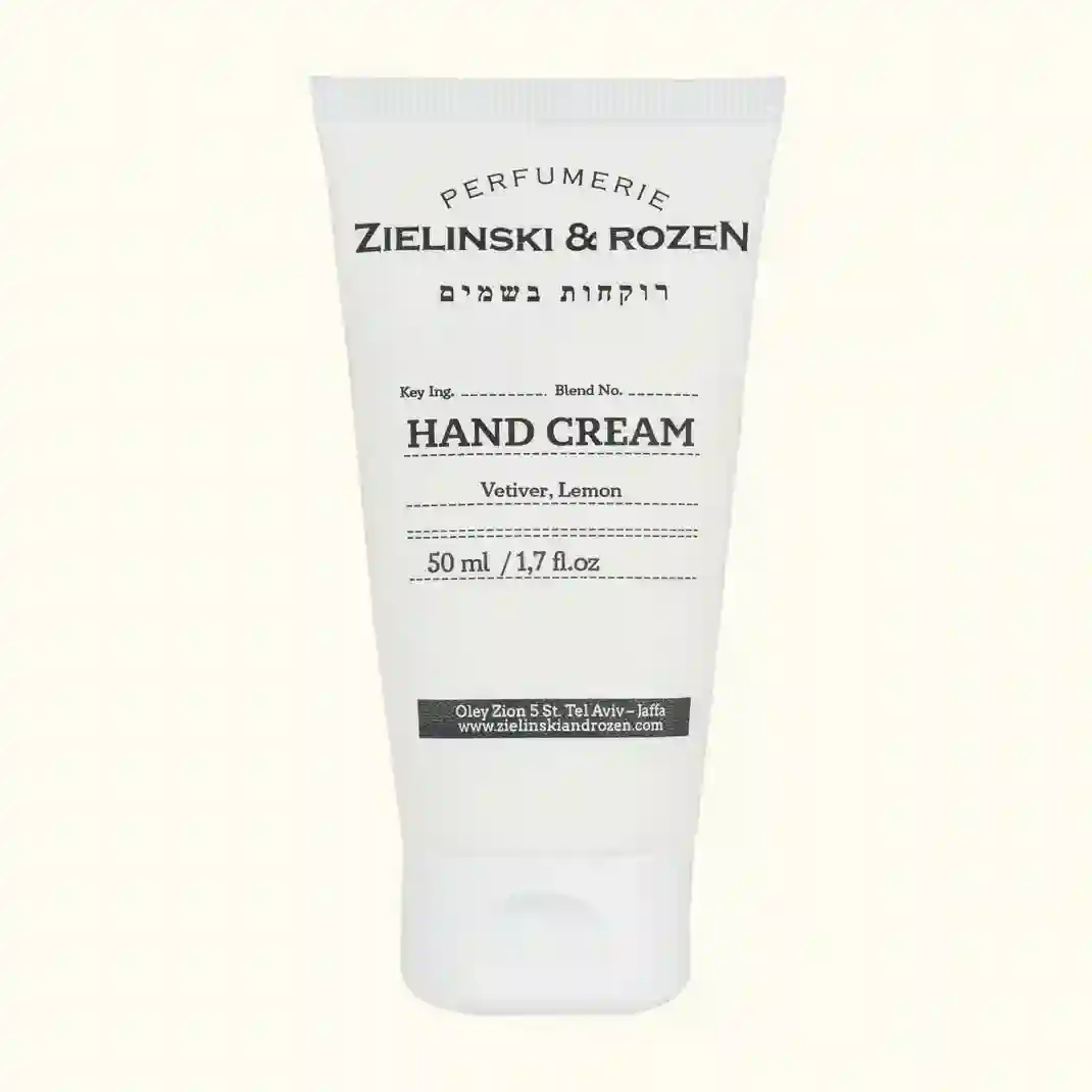 CREMA DE MANOS VETIVER, LEMON 50 ML / ZIELINSKI & ROZEN