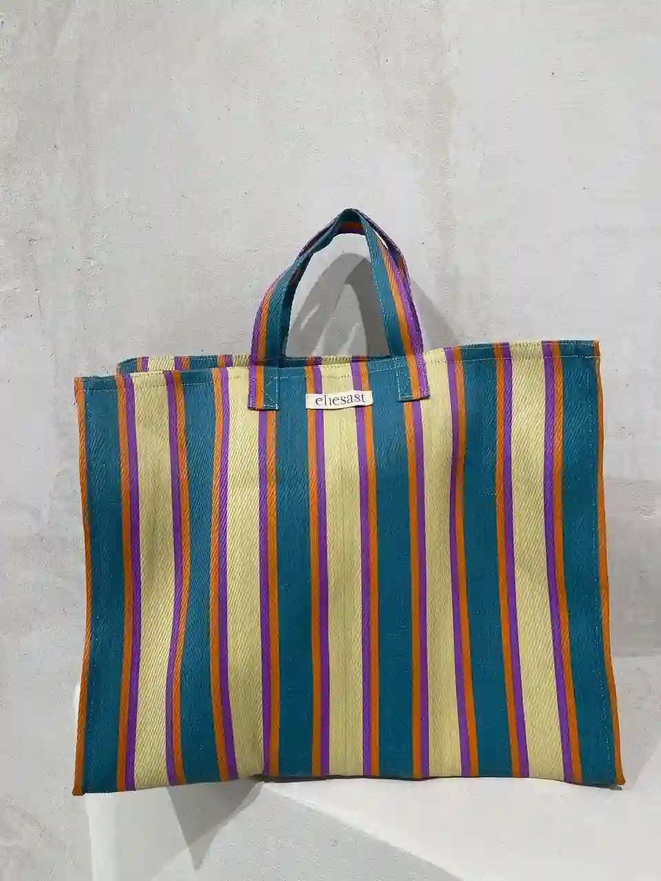 BOLSO XL FUCSIA Y AZUL / ELIESAST