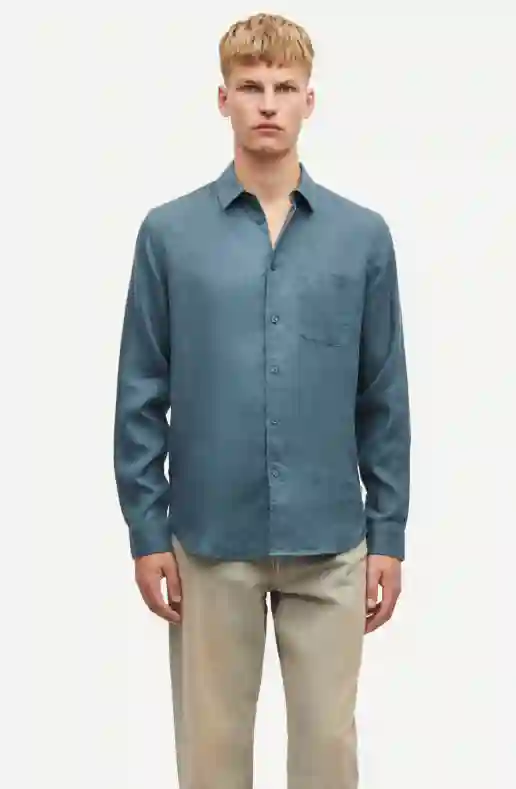 CAMISA LIAM AZUL / SAMSOE SAMSOE