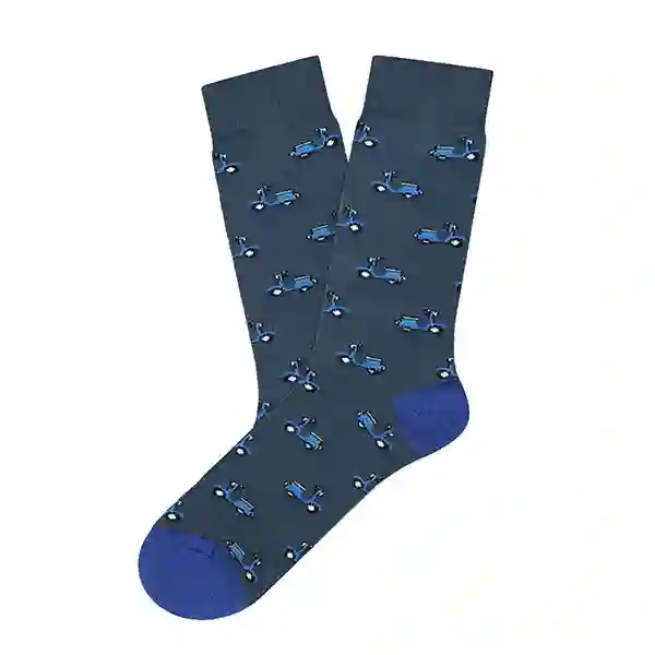 CALCETINES VESPA AZUL / BAHALANA
