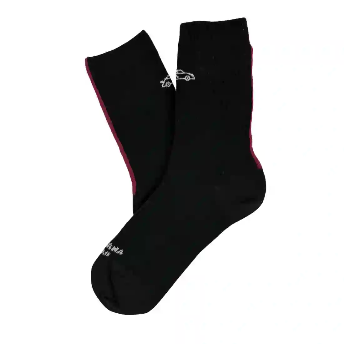 CALCETINES RACER'S STRIPE NEGRO / BAHALANA