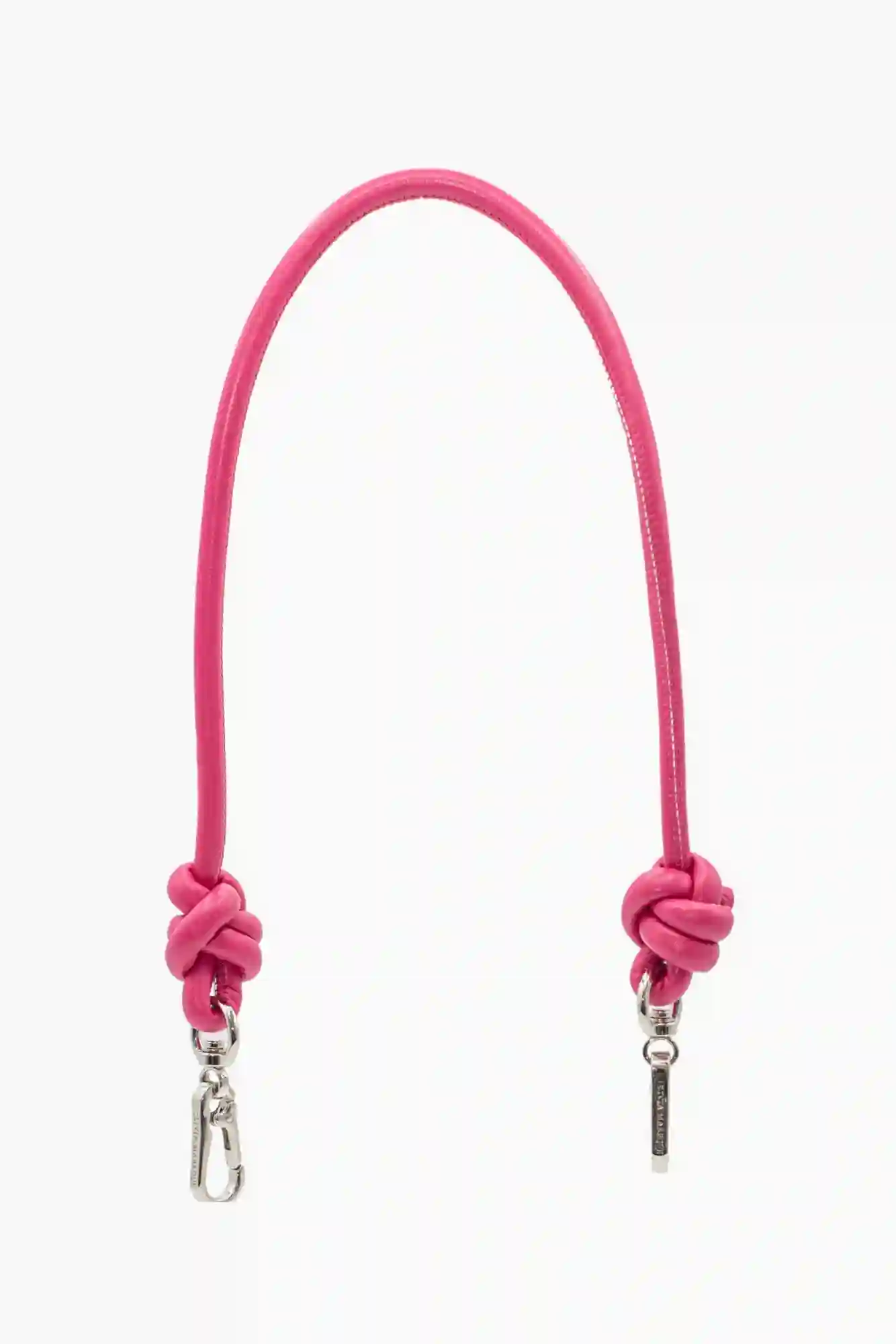 CADENA PIEL NUDO HOMBRO FUCSIA / OLIVIA MAREQUE