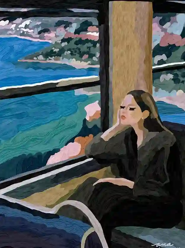 "TRAIN DREAM" PRINT / ANA CLERICI