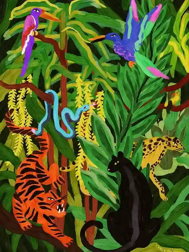 "JUNGLA" PRINT / ANA CLERICI