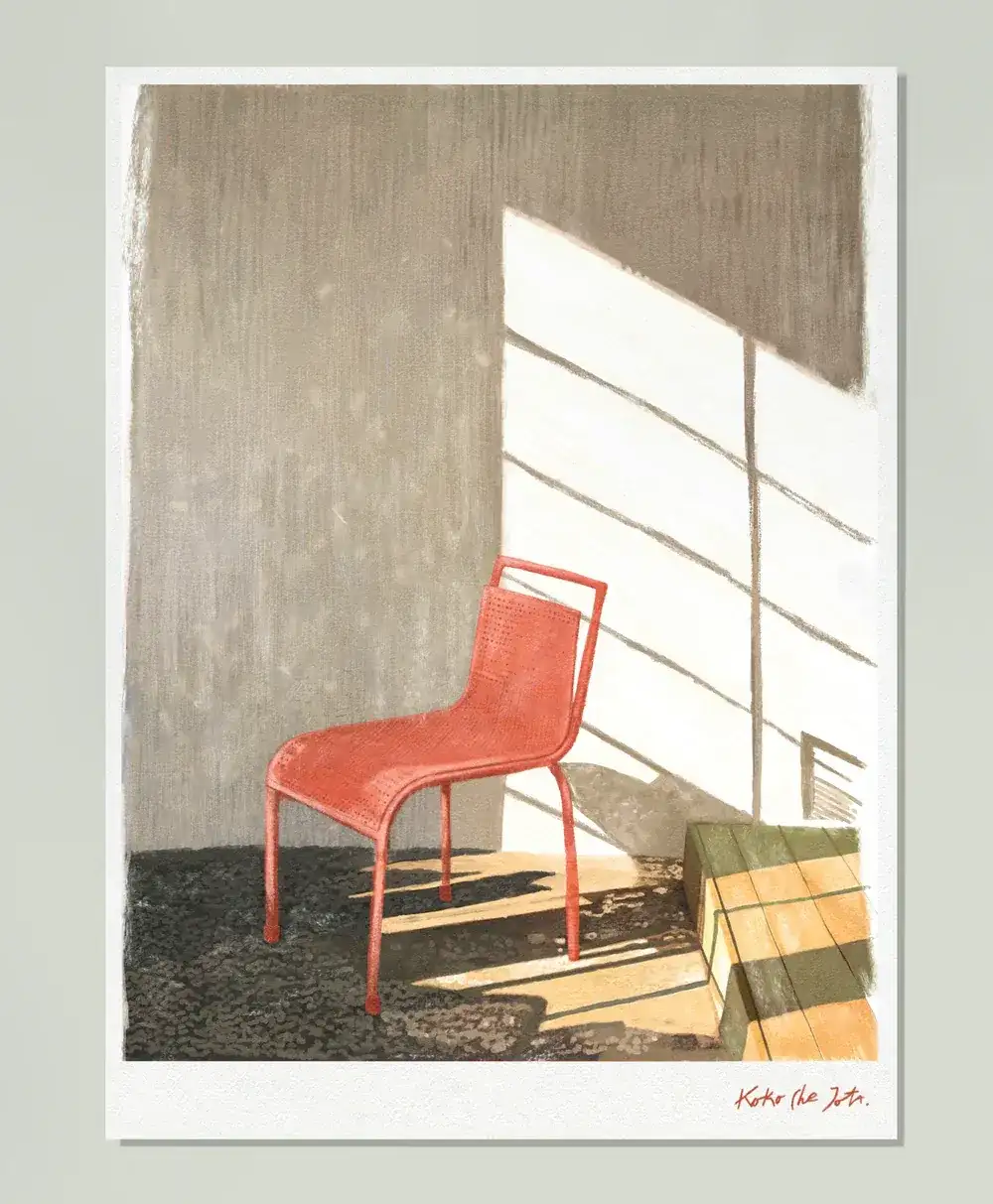 "RED SERIE Nº2" PRINT / KOKO CHE JOTA