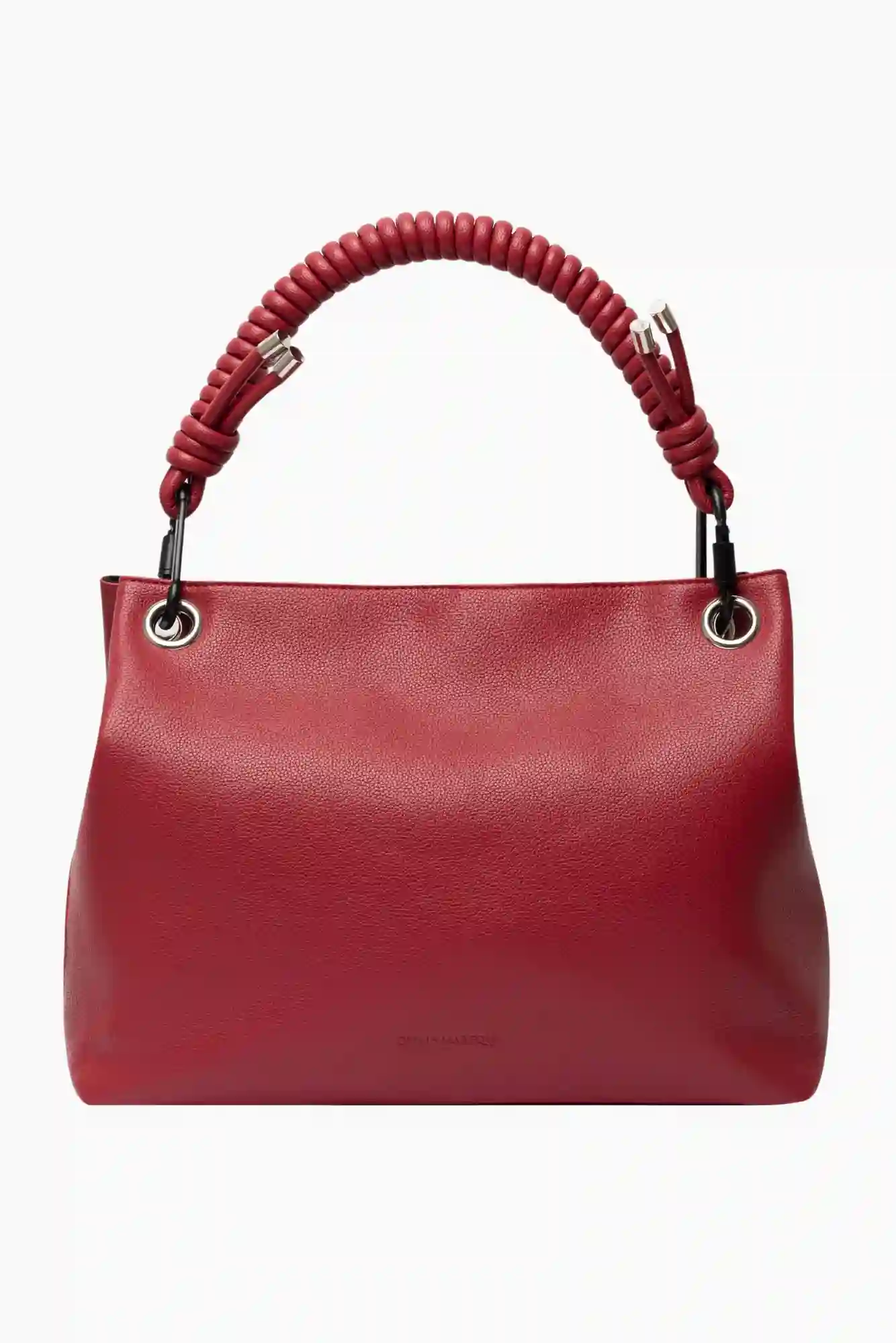 BOLSO PETRA (CHERRY) + CADENA RIZADA HOMBRO / OLIVIA MAREQUE