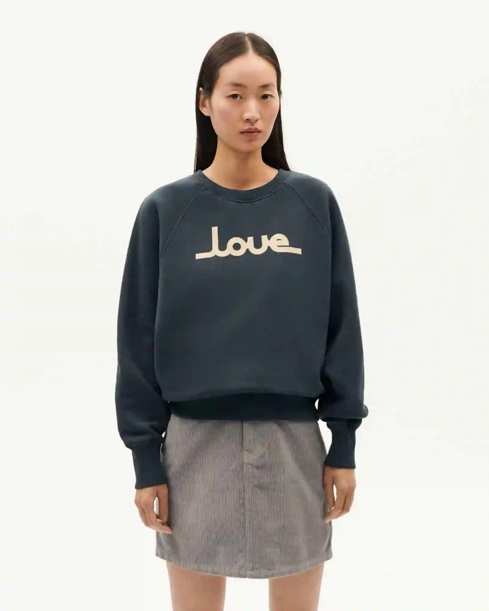 SUDADERA GRAFITO LOVE / THINKING MU