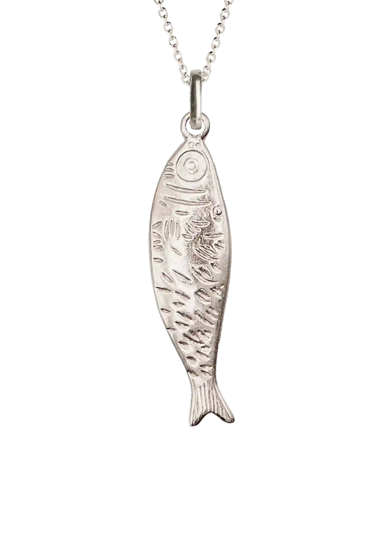 COLLAR SARDINA PLATA / ALHAJA