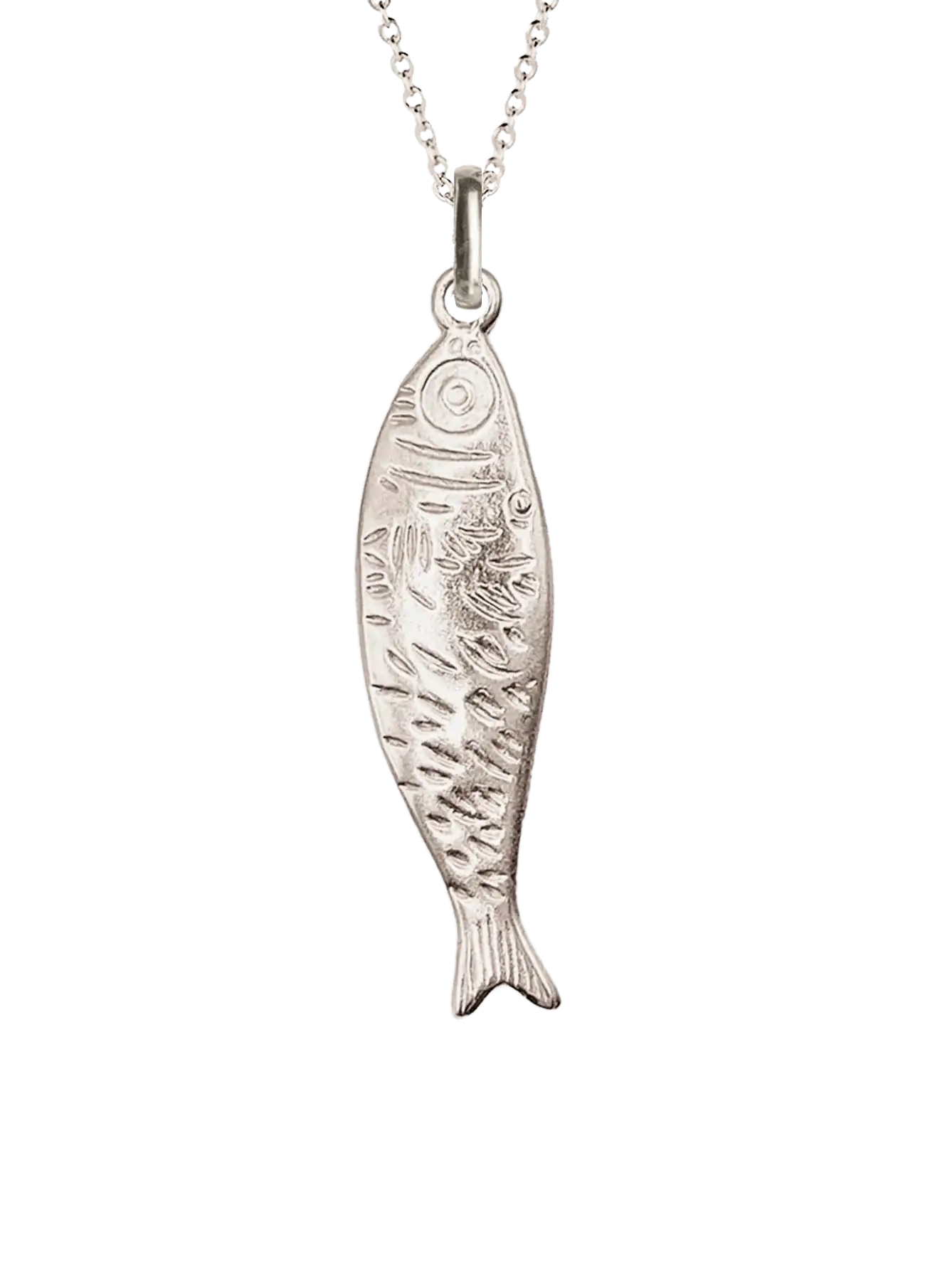 COLLAR SARDINA PLATA / ALHAJA