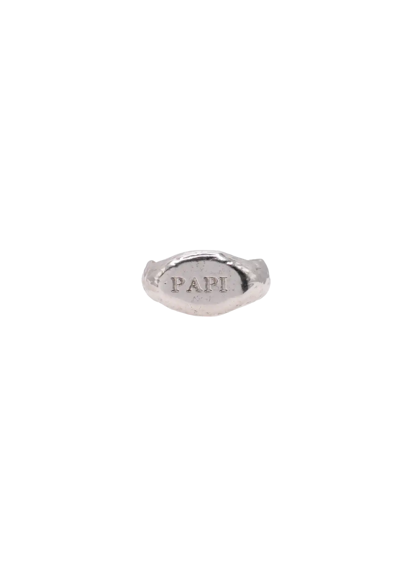 ANILLO SELLO PAPI PLATA / ALHAJA