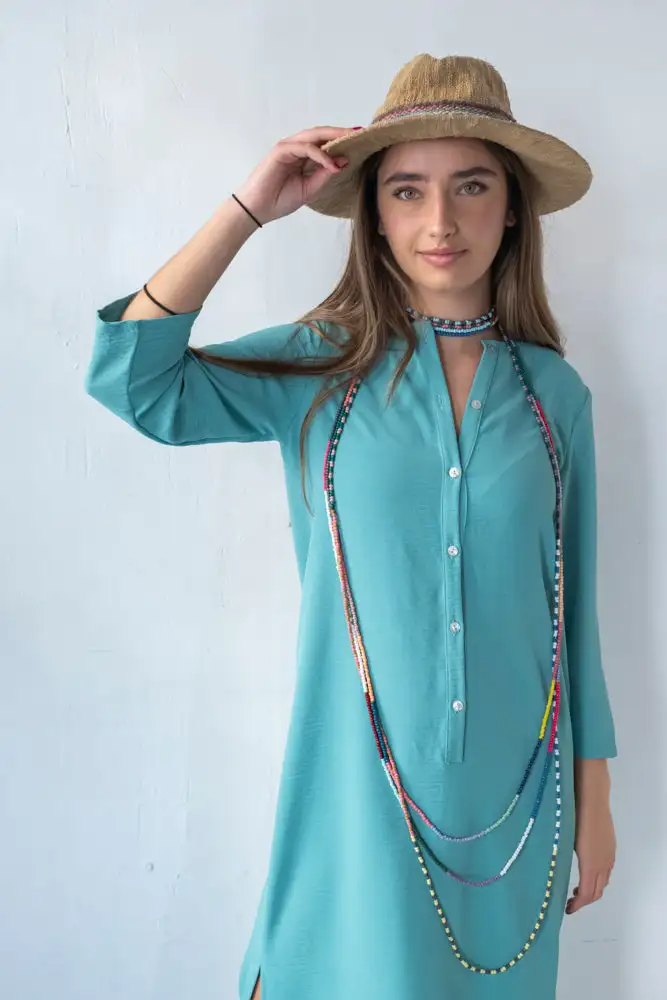VESTIDO DUBLIN VERDE - Imagen 3