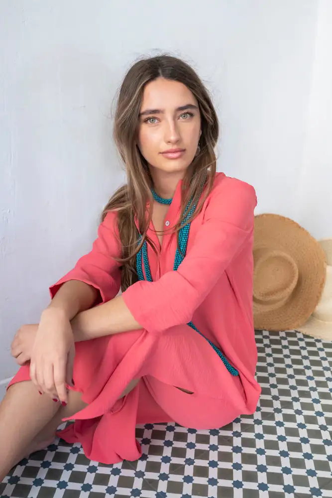 Coral Dublin Dress - Image 2