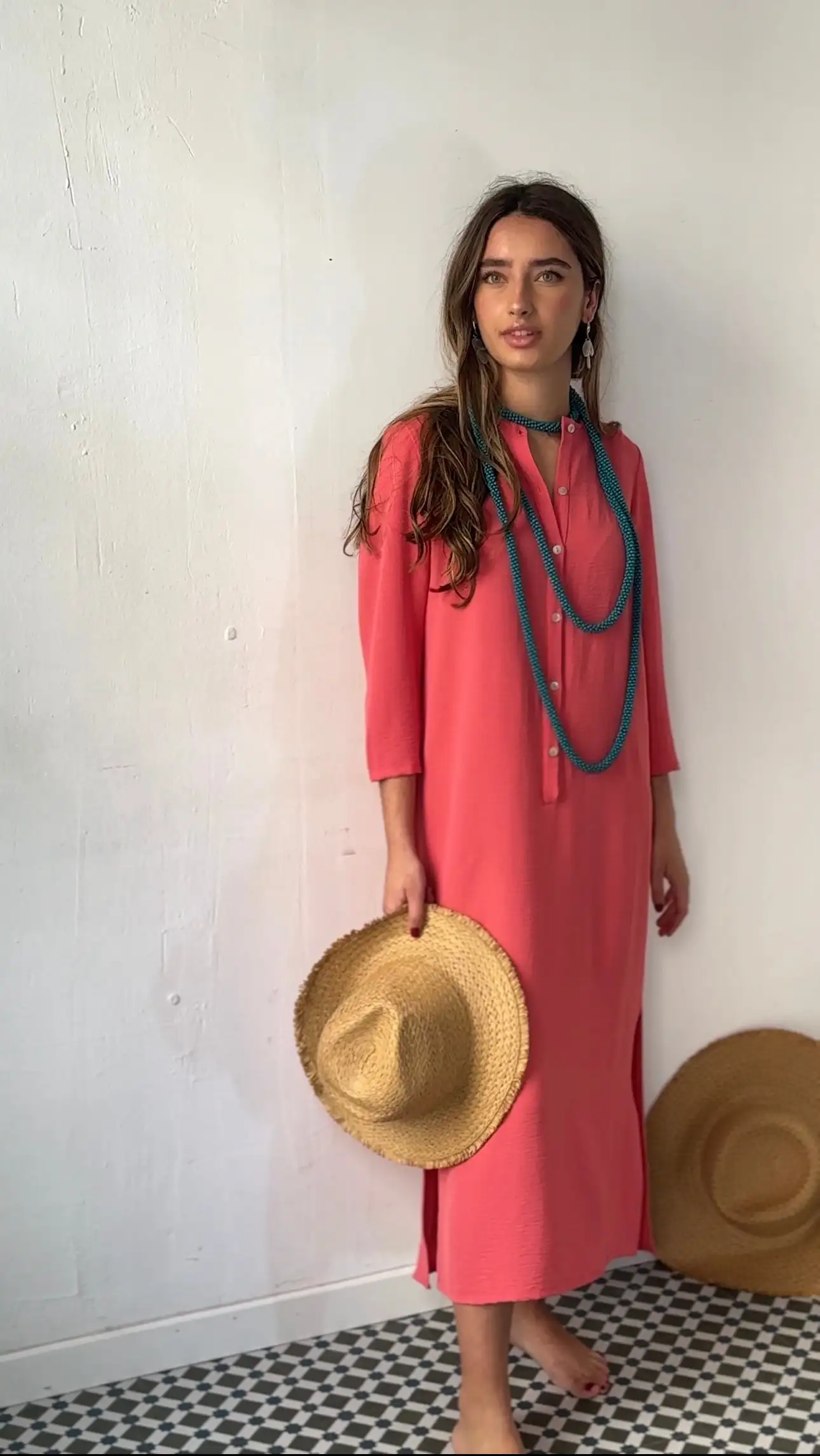 Coral Dublin Dress - Image 3