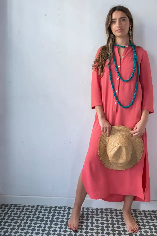 Coral Dublin Dress - Image 4