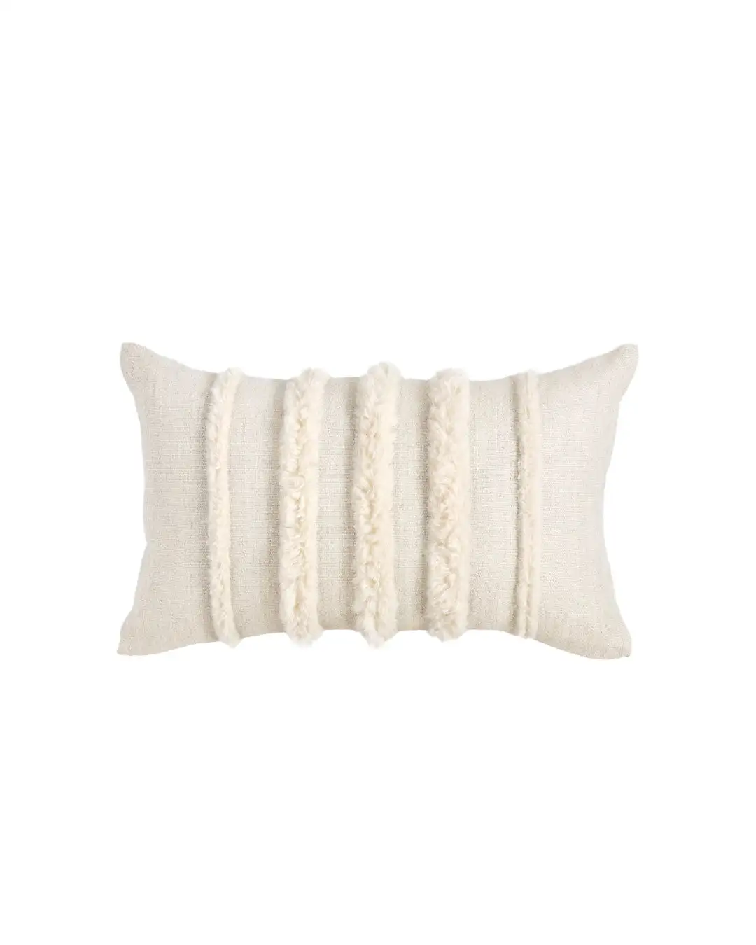 Cojín lumbar blanco de alpaca - Imagen 7