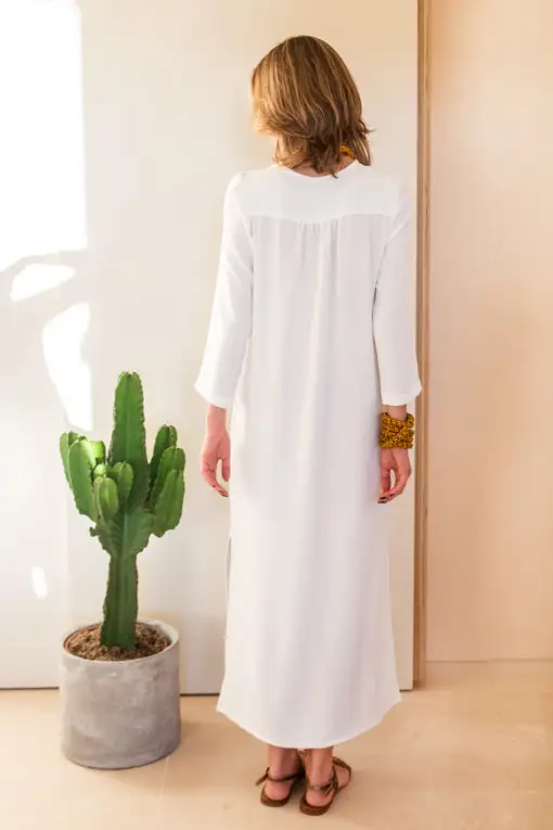VESTIDO DUBLIN BLANCO - Imagen 8