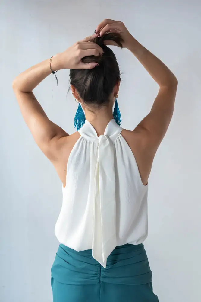 TOP NIZA MARFIL - Imagen 6