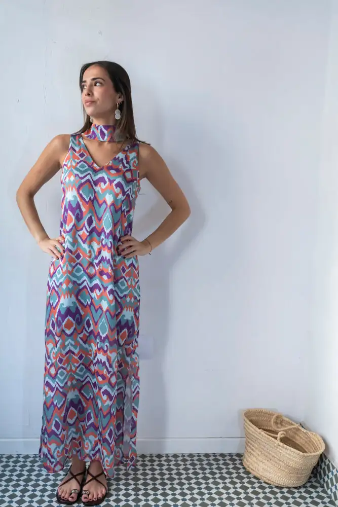 VESTIDO MARRAQUECH IKAT