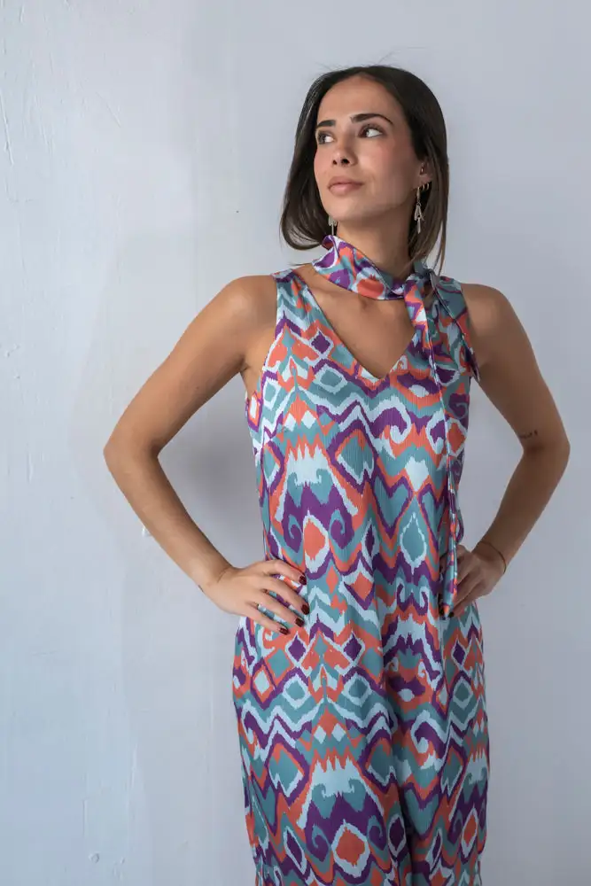VESTIDO MARRAQUECH IKAT - Imagen 2