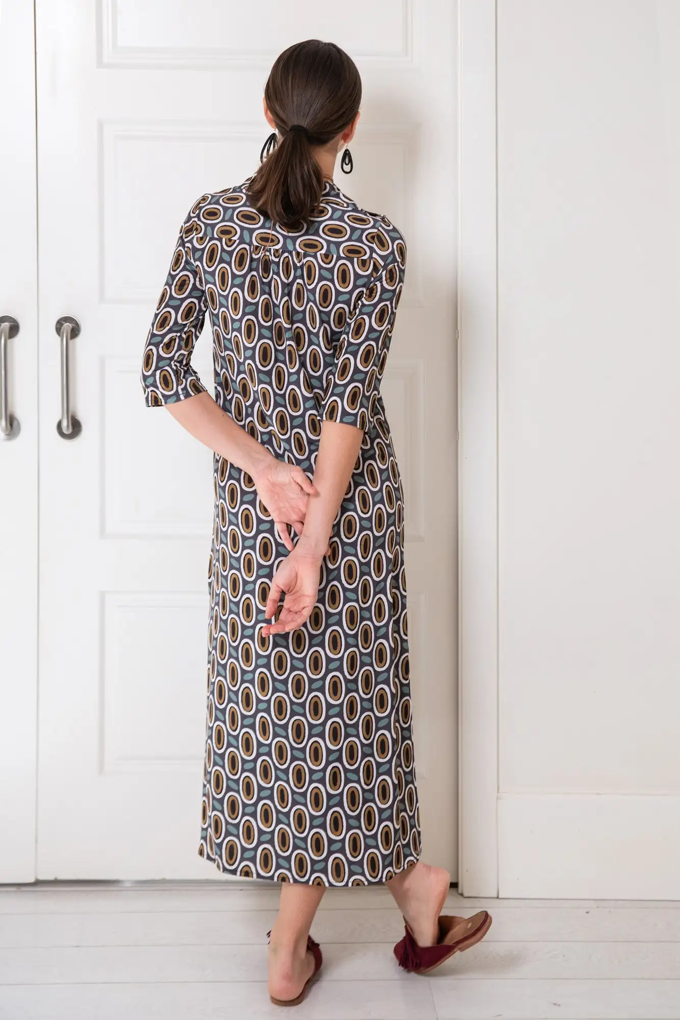 VESTIDO LONDRES ÓVALOS - Imagen 4
