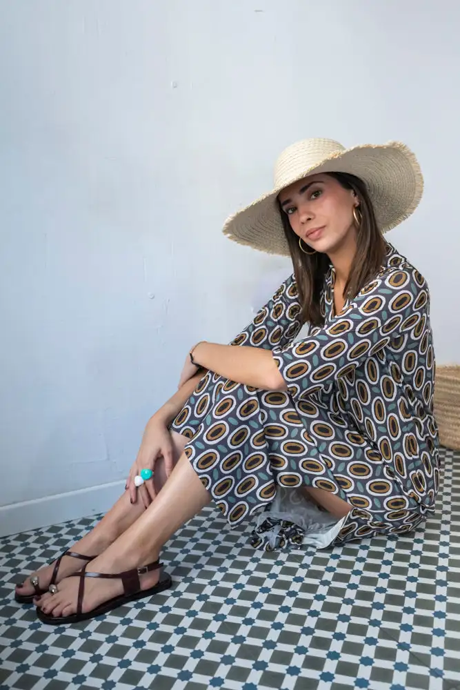 VESTIDO LONDRES ÓVALOS - Imagen 11