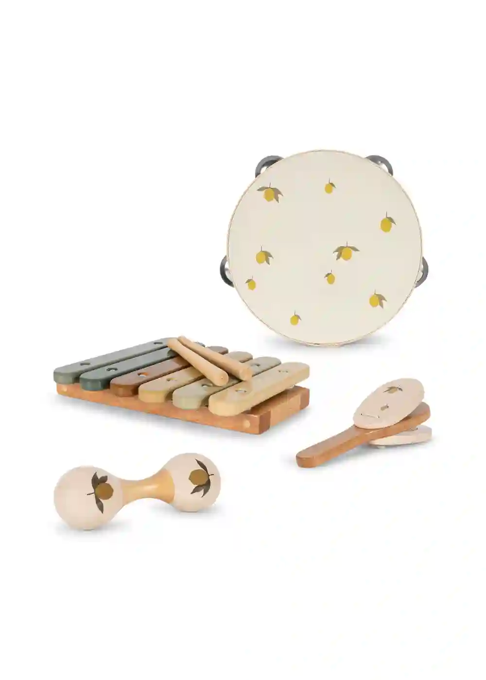 Set de Instrumentos Musicales de Madera – Con Maletín de Almacenaje
