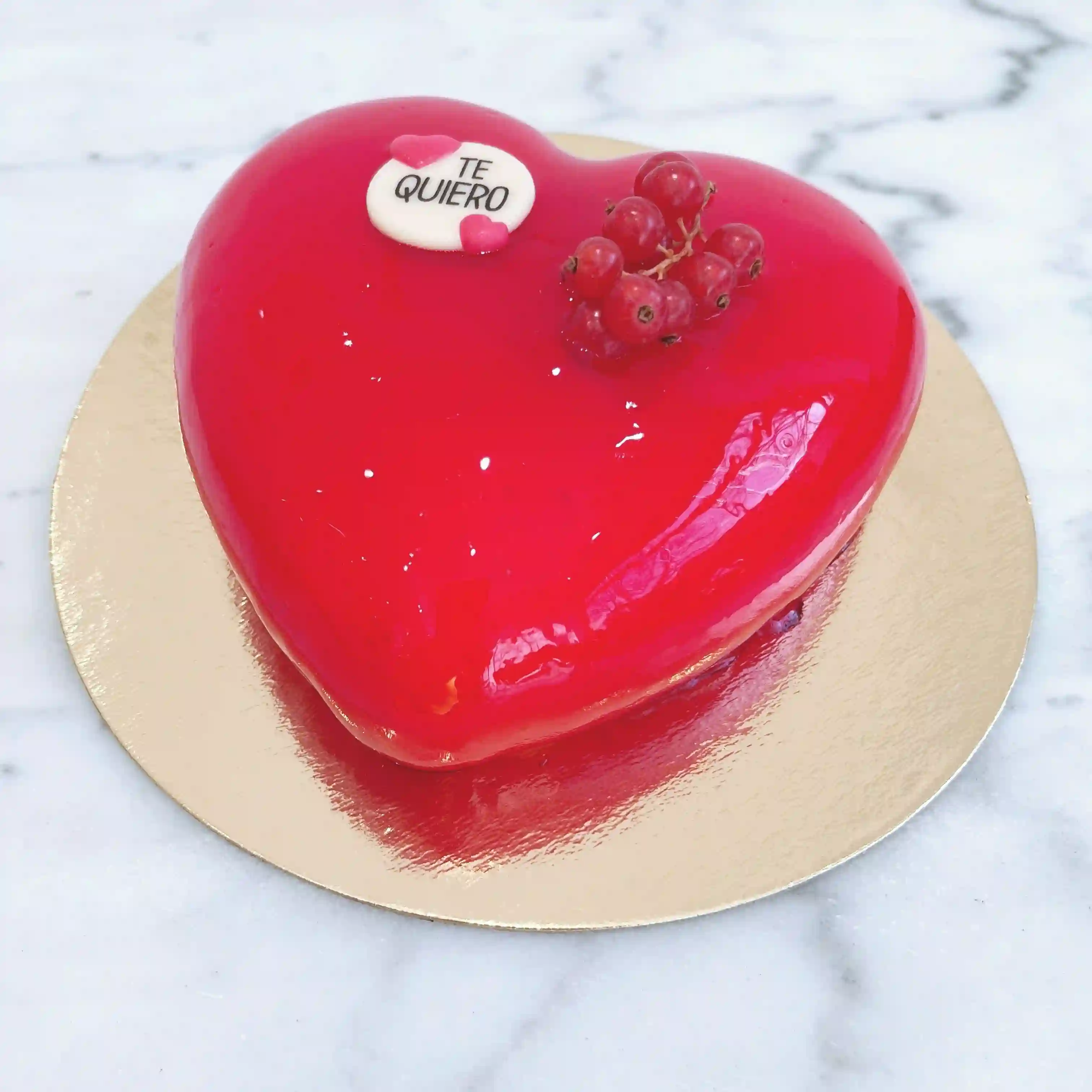 Entremet de mascarpone y frutos rojos