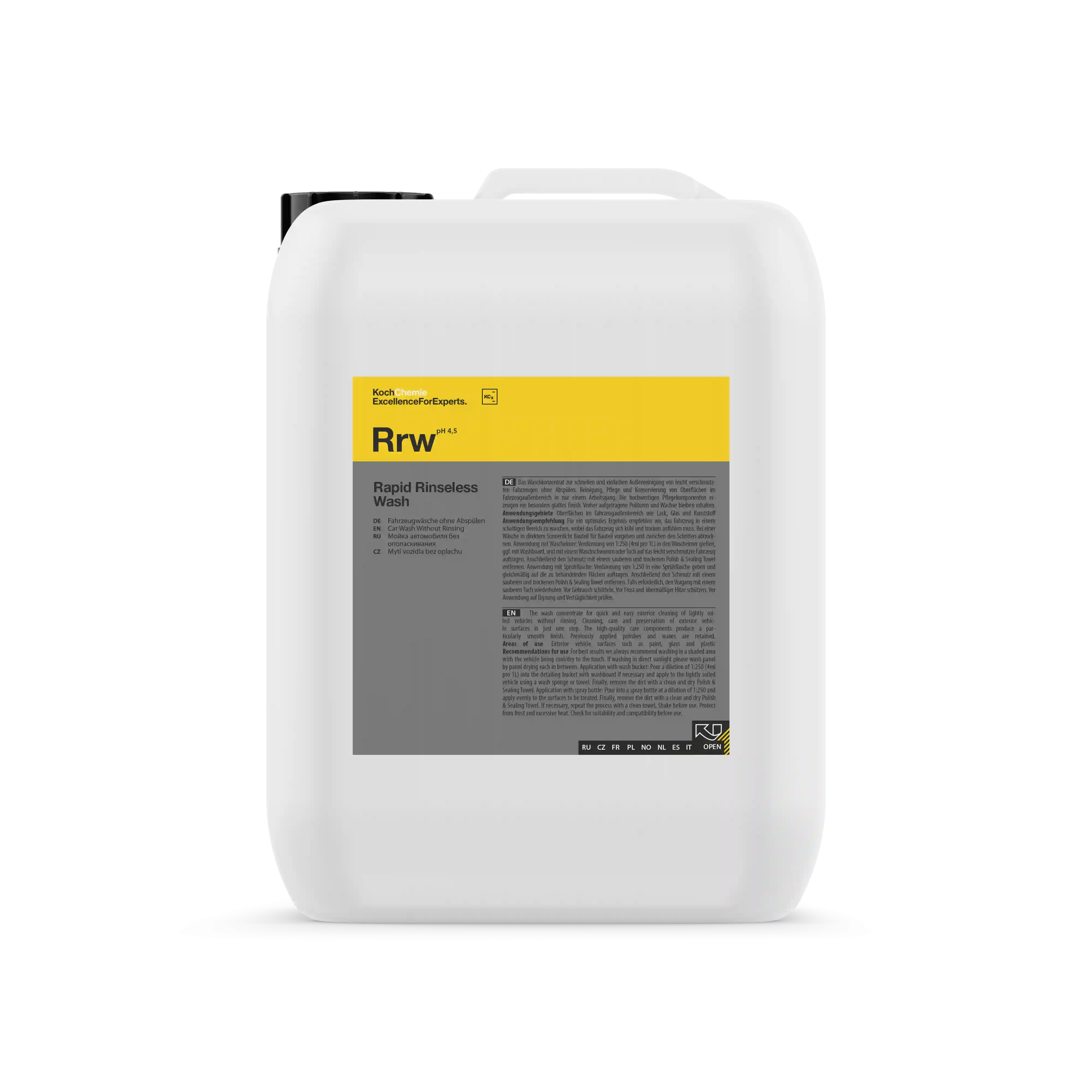 Koch Chemie Rapid Rinseless Wash (Rrw) 5L