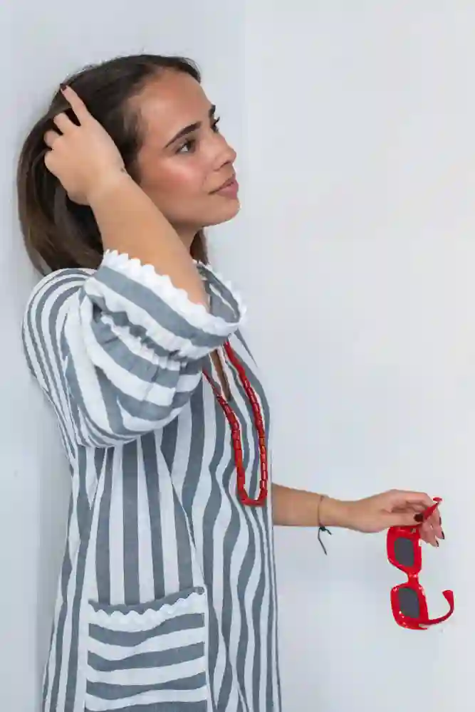 CAFTÁN SICILIA GRAFITO