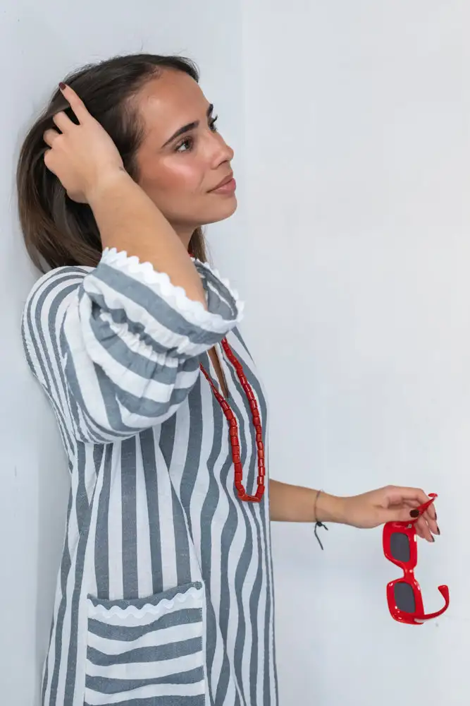 CAFTÁN SICILIA GRAFITO