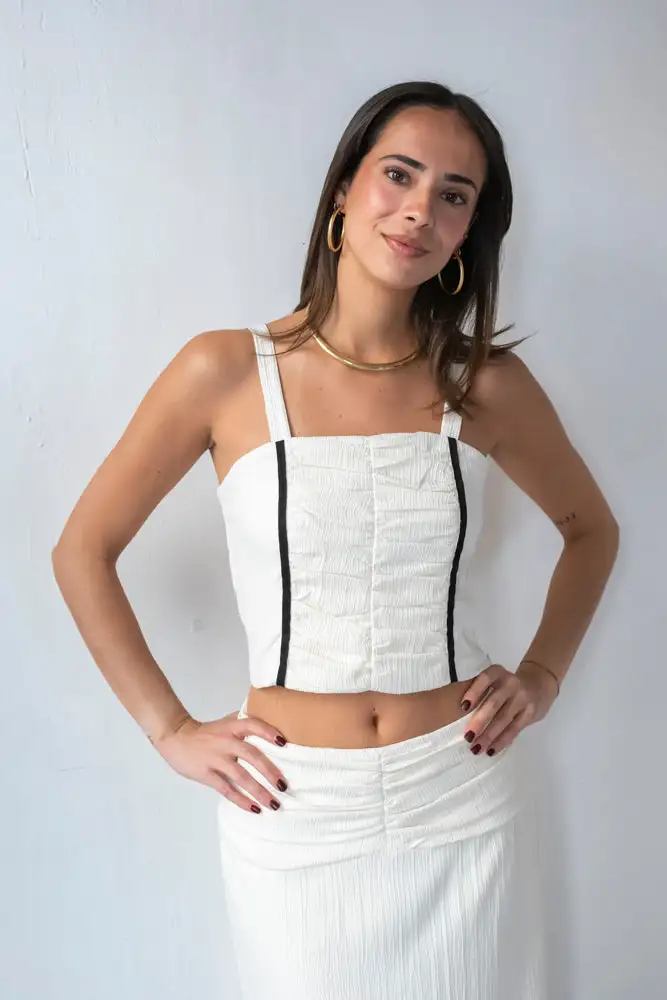 DIJON ivory skirt - Image 5