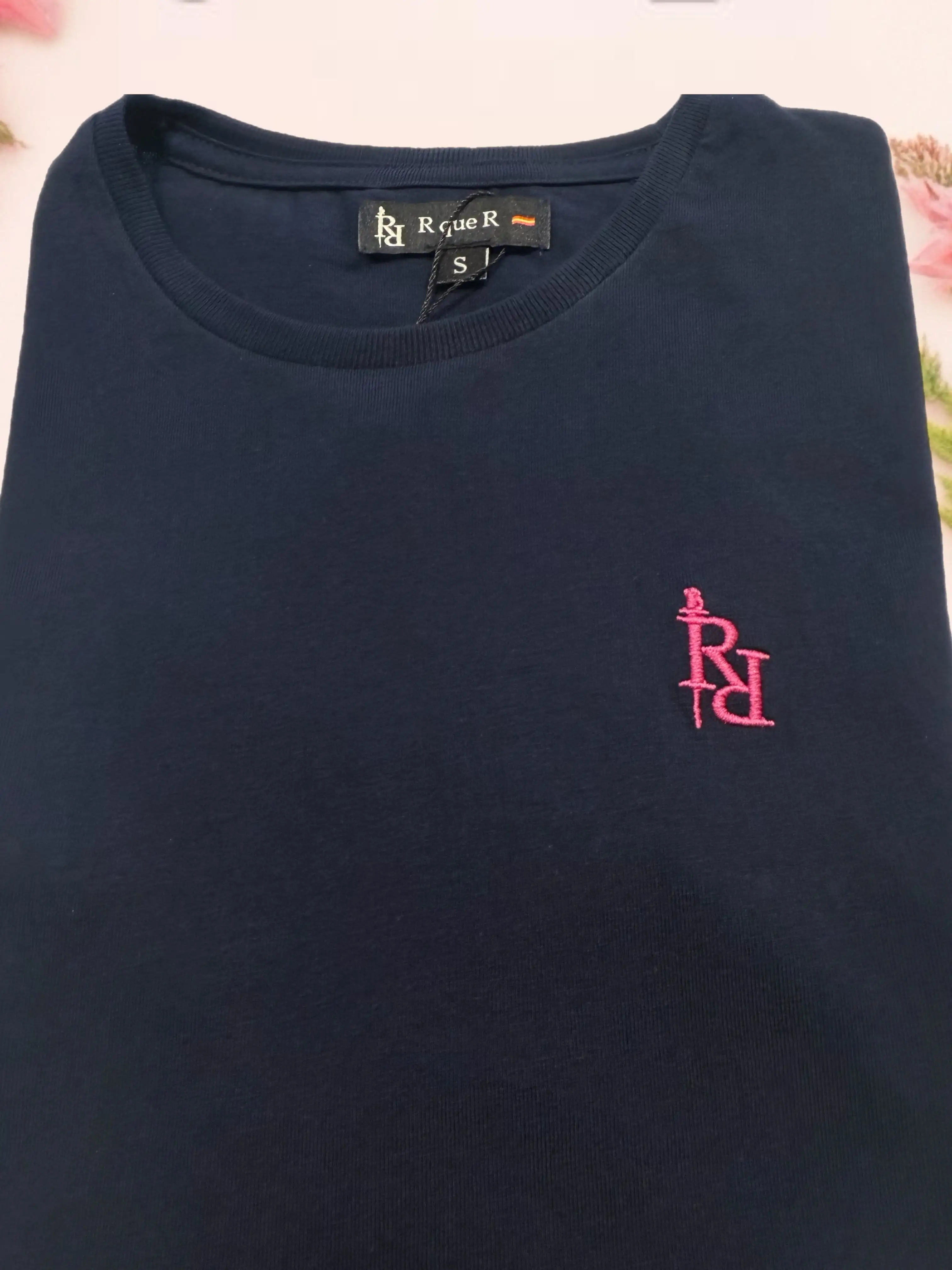 Camiseta mujer azul marino - Imagen 2