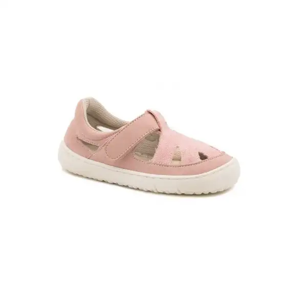 Sandalia lona rosa - Coqueflex