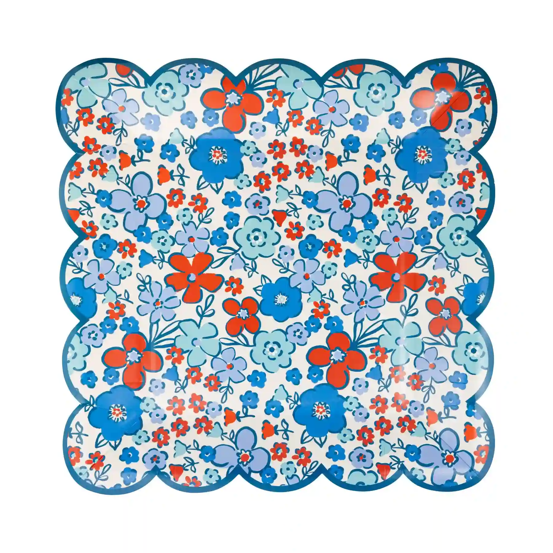 Louise-8ud floral dishes