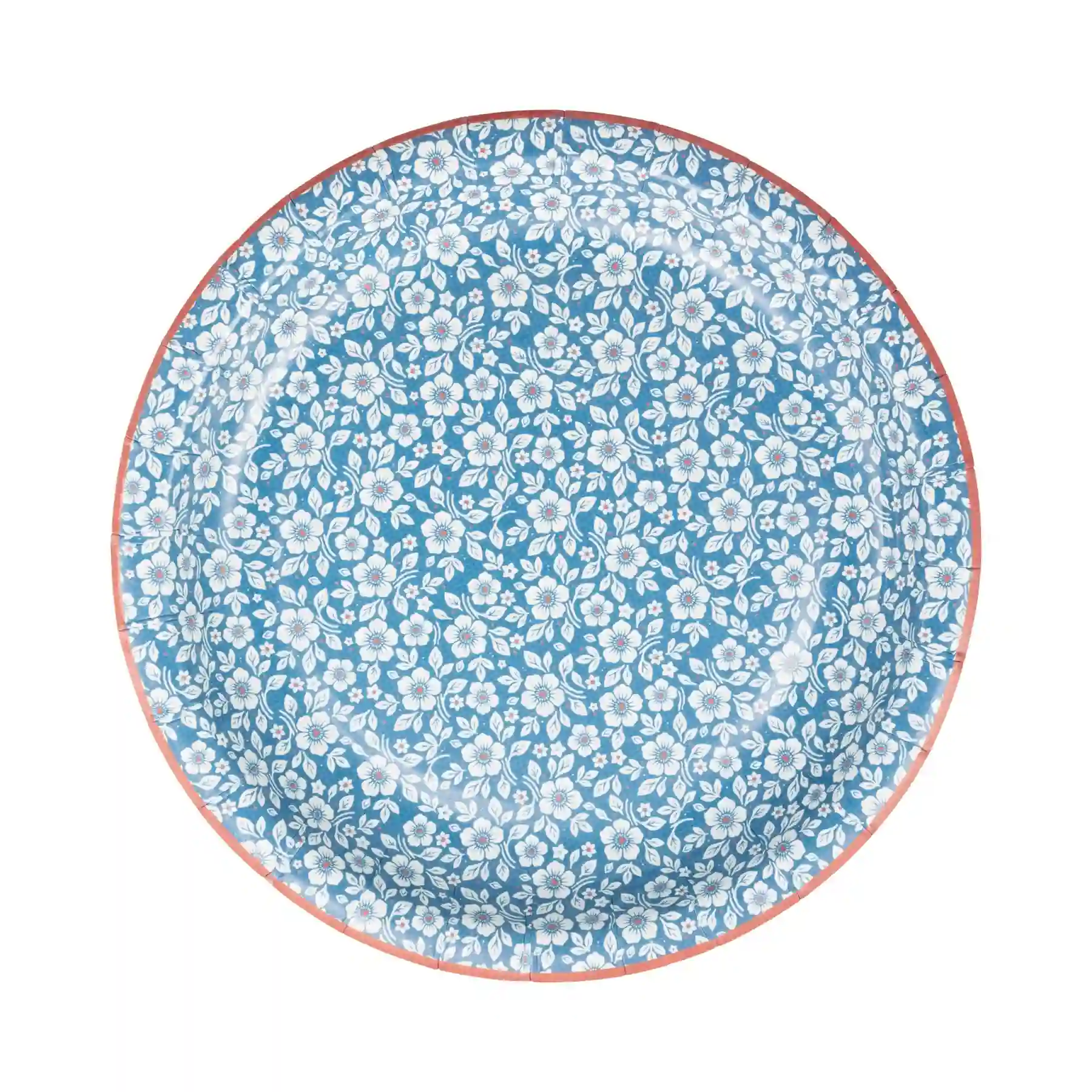 MINI PLATOS HAMPTON FLORAL - 8UD