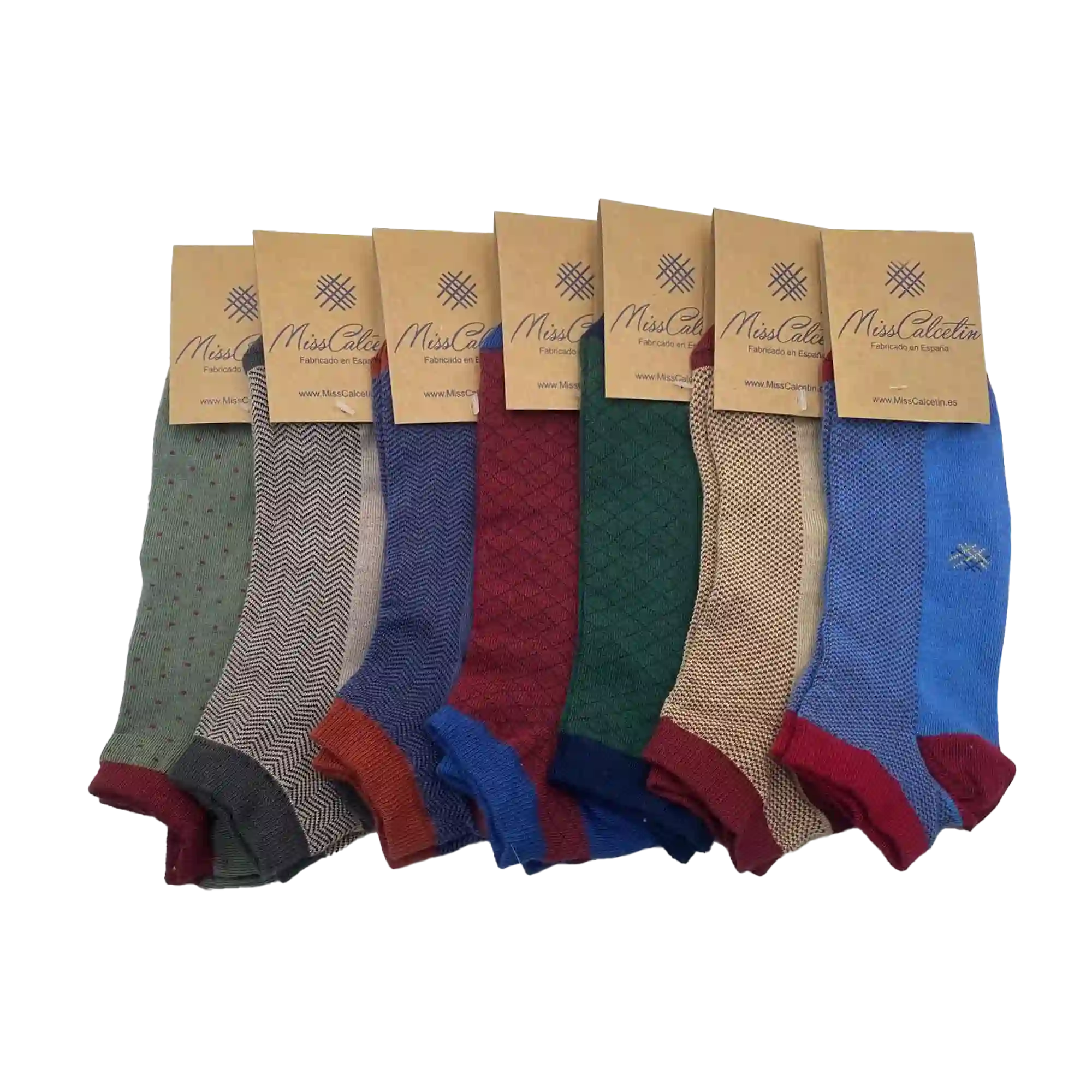 Pack 2 de 7 Pares de Tobilleros (modelos de la foto)