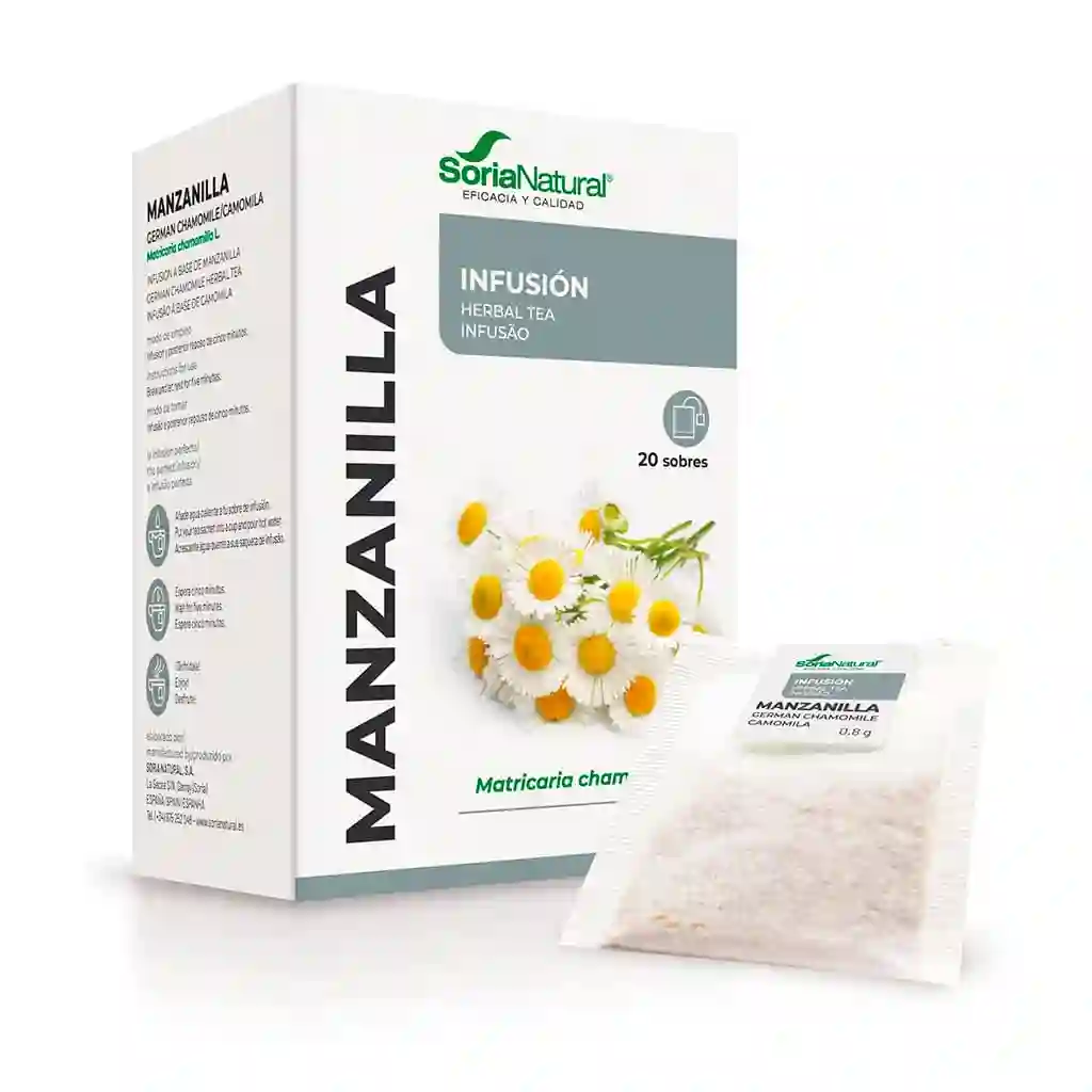 Natural soria infusion chamomile · 20 envelopes