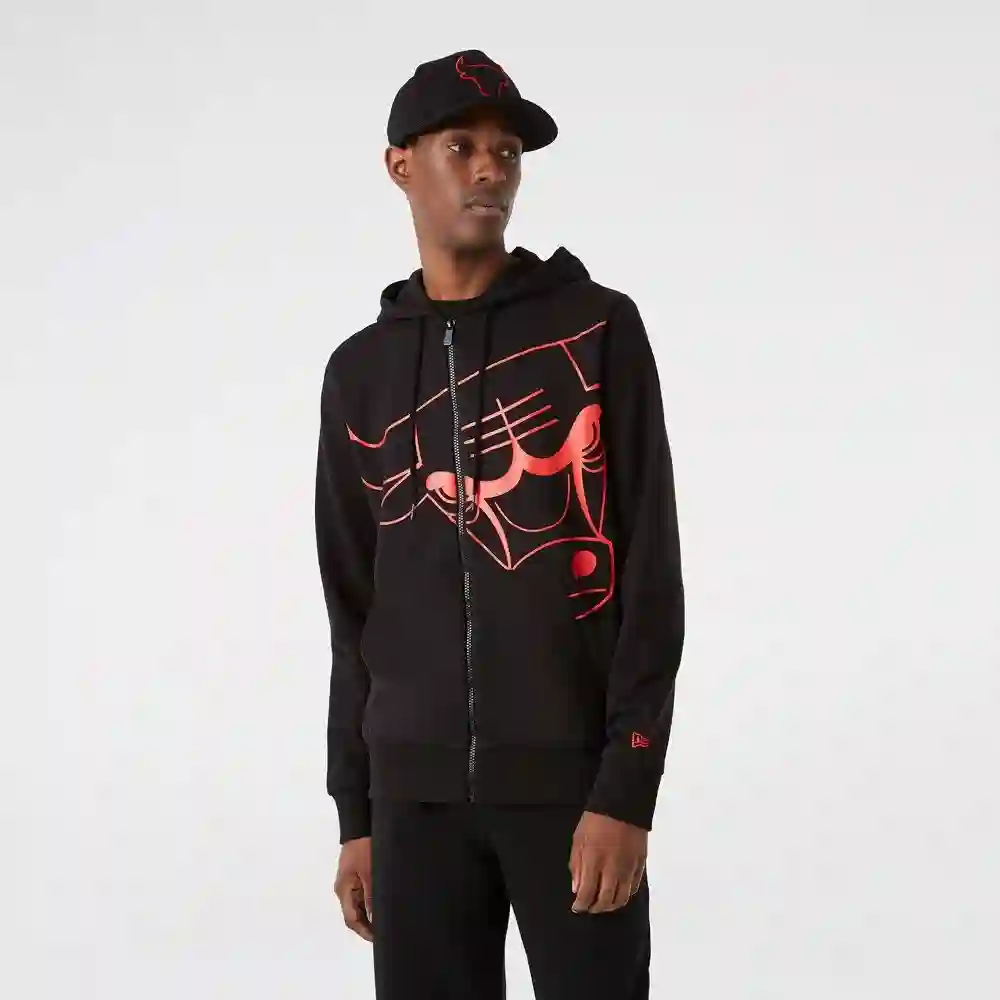 NBA ENLARGED LOGO ZF HOODY CHIBULLS 12827223