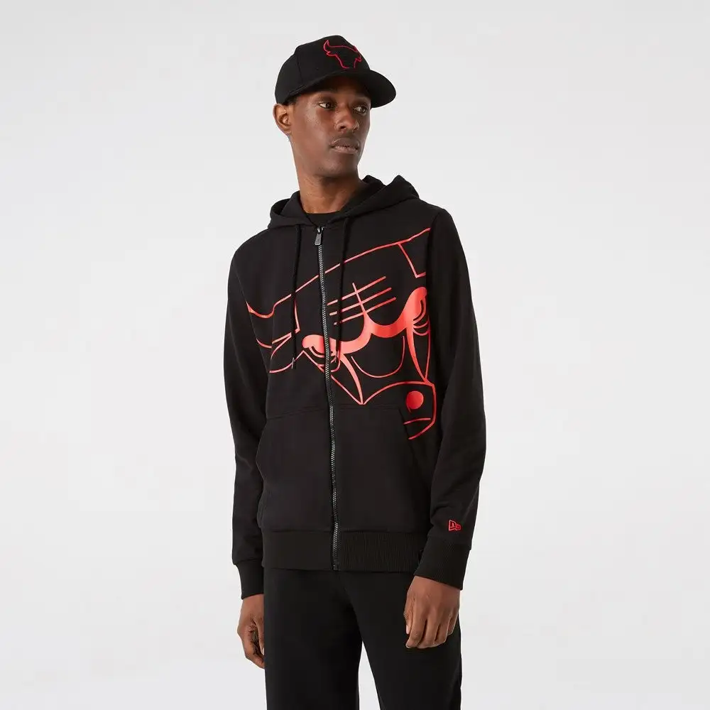 NBA ENLARGED LOGO ZF HOODY CHIBULLS 12827223