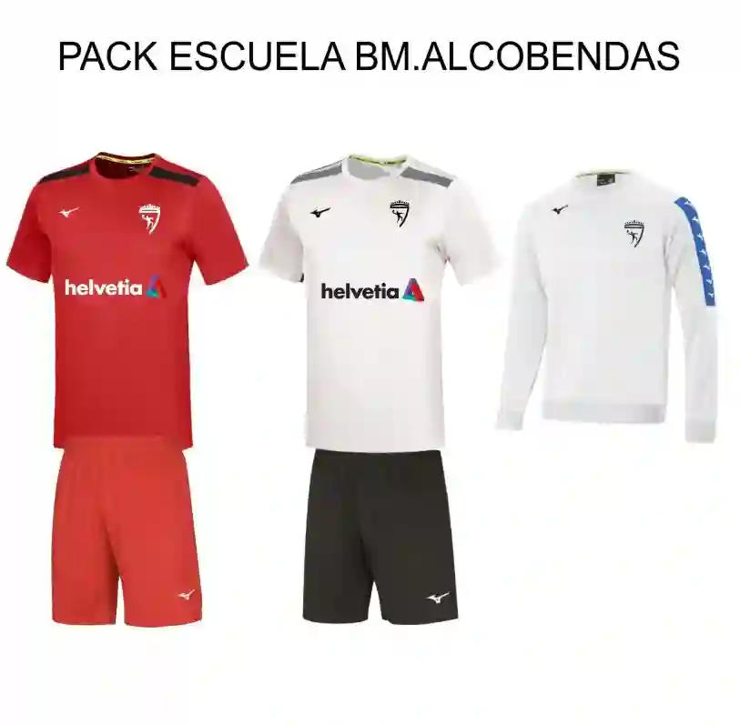 PACK ESCUELA BM.ALCOBENDAS