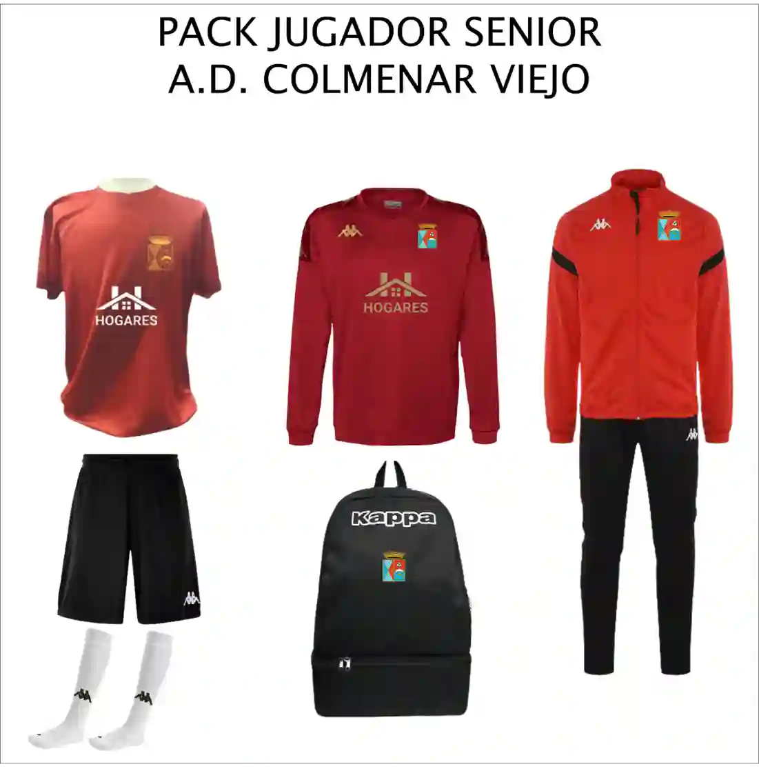 PACK SENIOR ENTRENO ADCV JUGADOR