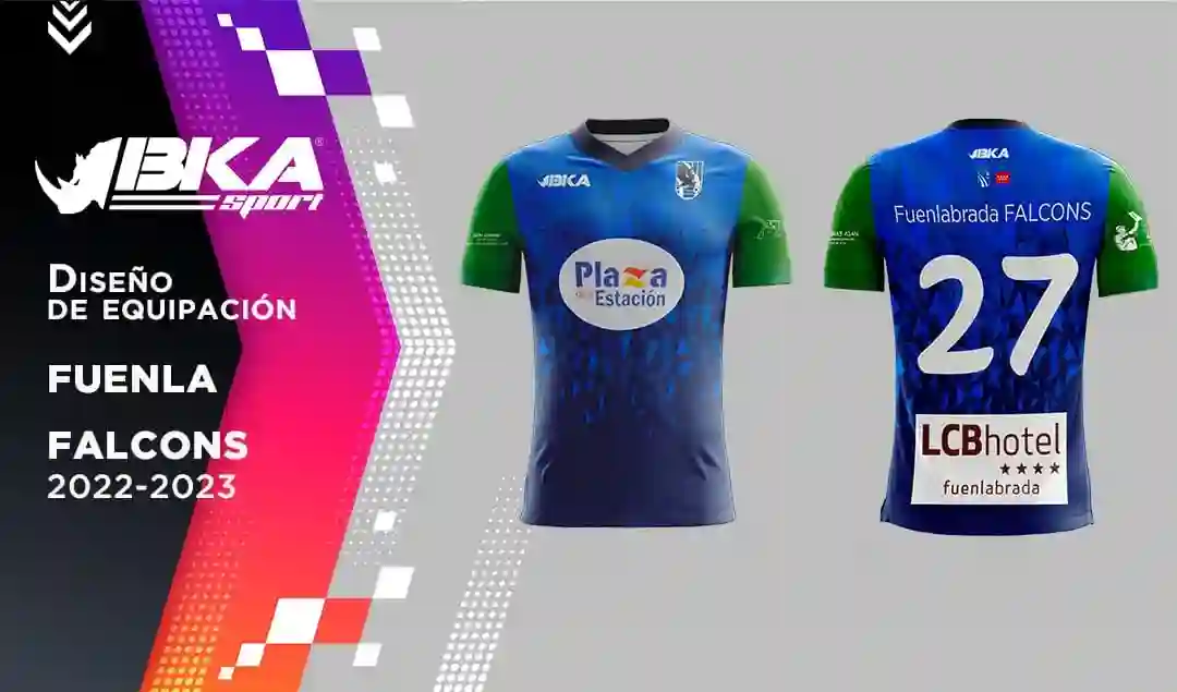 1st T -shirt Game Fuenlabrada Falcons Player