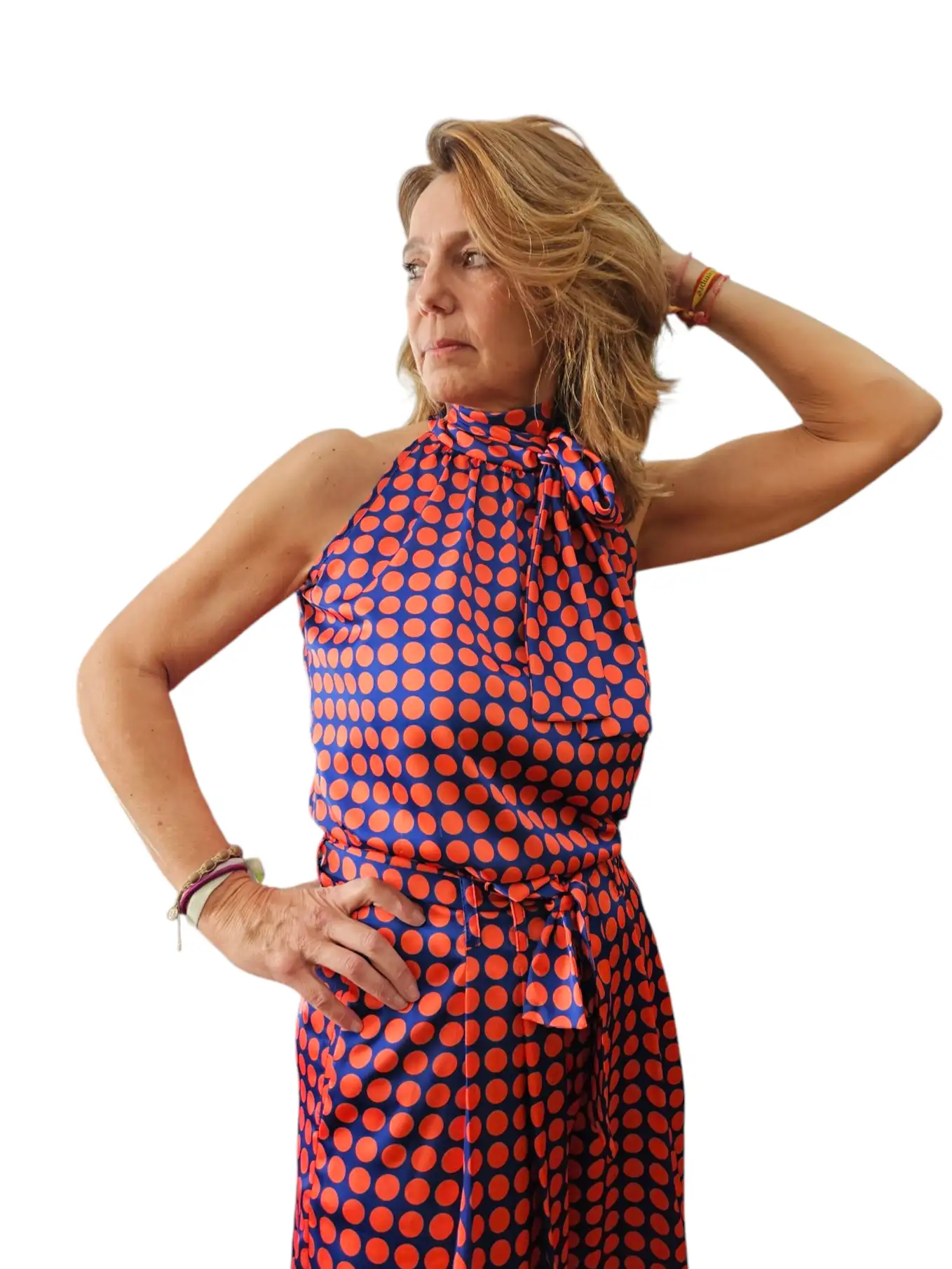 Top halter lunares - Imagen 4