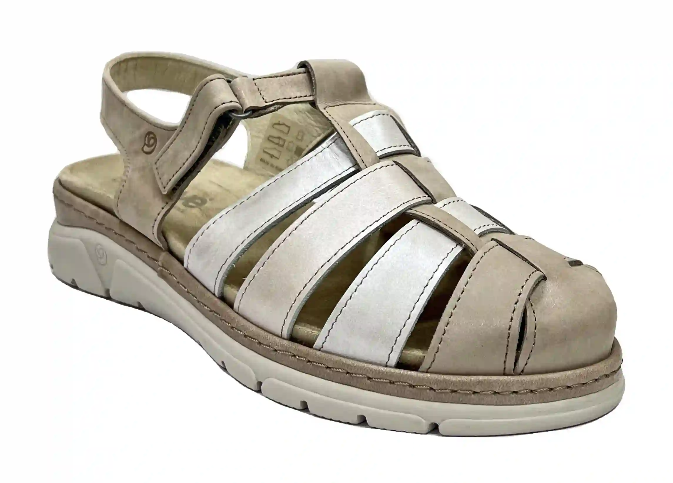 Soft 82a 3197 Papyrus tea sandal closed woman