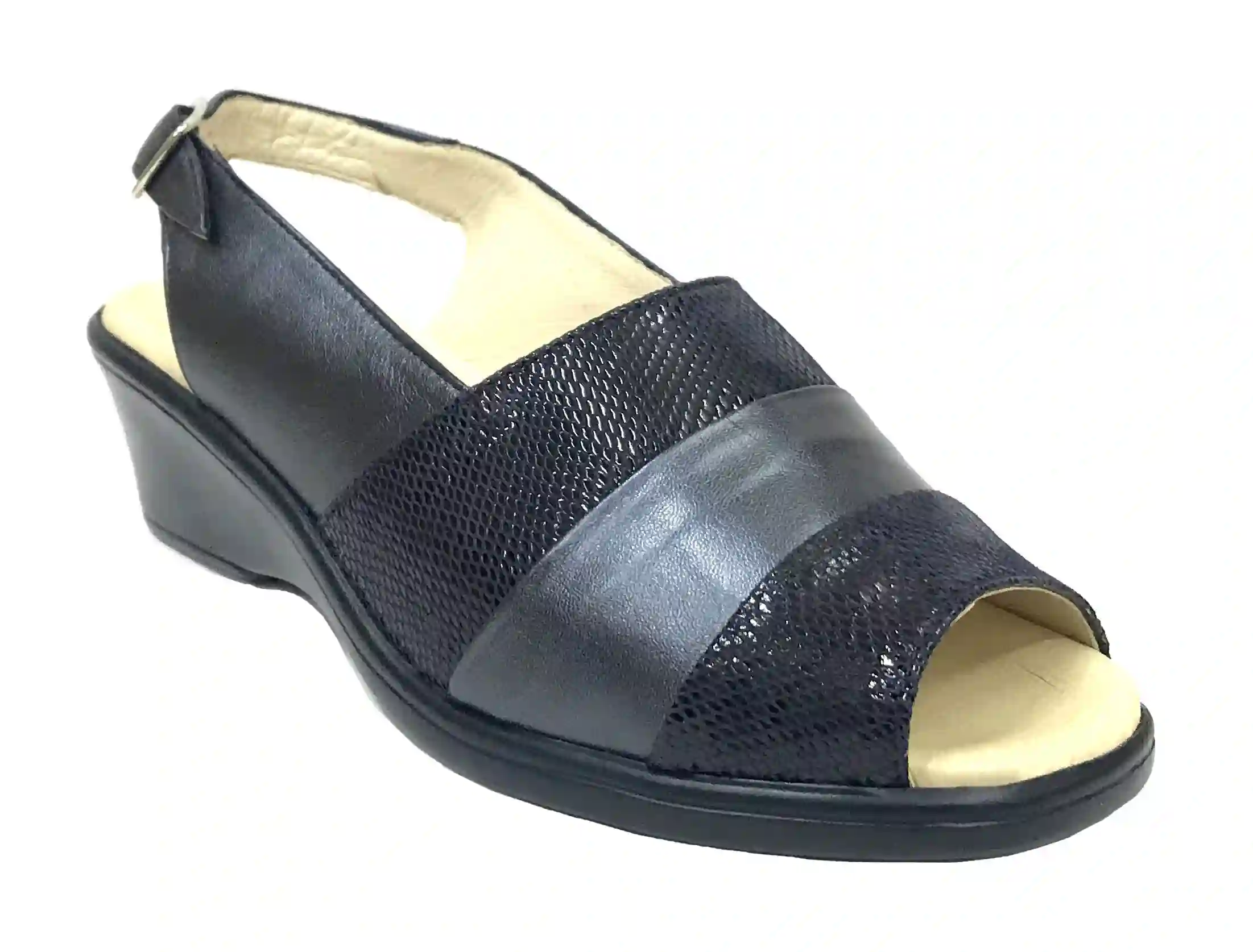 HRAMIS 84 50 Vípera Azul Sandalia anatómica de Mujer