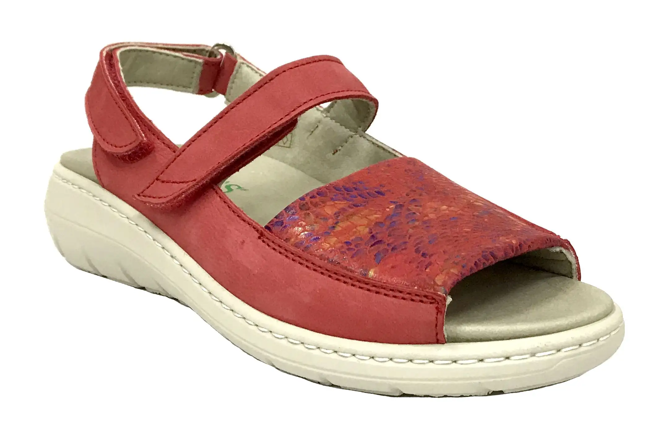 Pinoso's 17 7911 Gorbi Rojo Sandalia Mujer