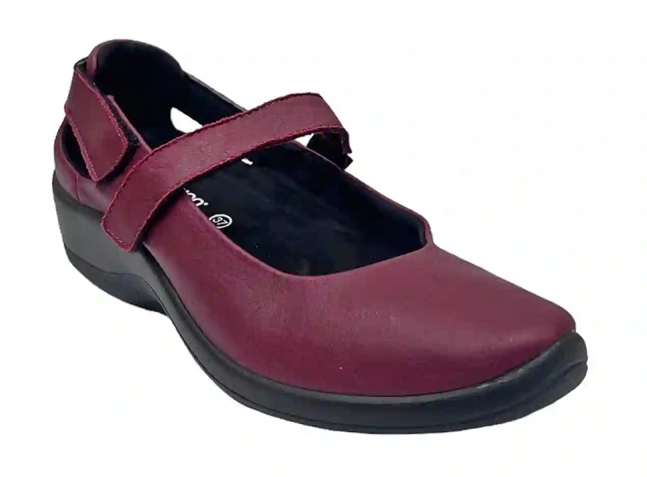 Arcopedico 4706 GR J66 Cherry Zapato de Mujer Lytech velcro